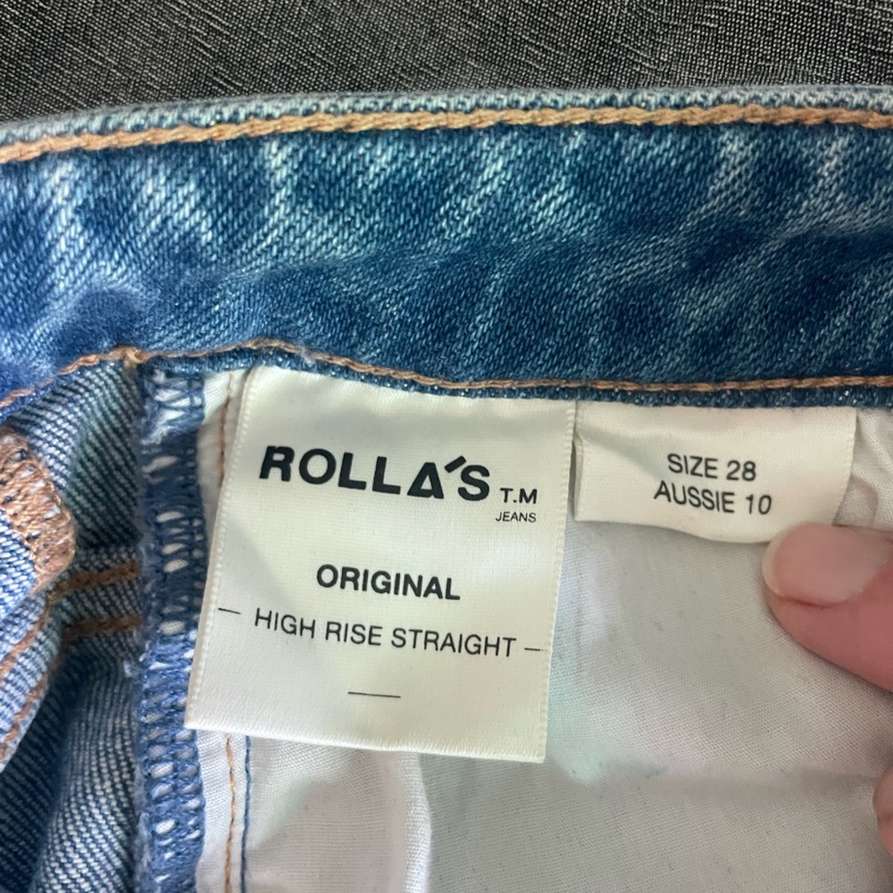 ROLLA'S Original High Rise Straight - Picture 4 of 7